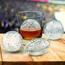 Tovolo Sports Ball Ice Molds, Football, Basketball, Baseball & Golf Sphere Ice Molds