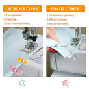 Multipurpose Sewing Clips with Tin Box Package, Assorted Colors, Pack of 100