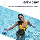 High-Density EVA-Foam Dumbbell Set - Soft Padded - Water Aerobics, Aqua Therapy