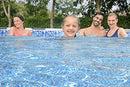Bestway 56597E Steel Pro MAX Ground Frame Pools, 14' x 33", Grey