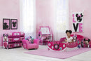 Delta Children Interactive Wood Toddler Bed, Disney Minnie Mouse