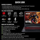 Acer Nitro 5 AN515-57-79TD Gaming Laptop | Intel Core i7-11800H | NVIDIA GeForce RTX