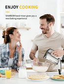 Hand Mixer 350W Power Advantage Electric Handheld Mixers with 5 Stainless Steel