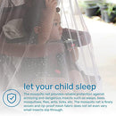 Mosquito Net for Stroller - Durable Baby Stroller Mosquito Net - Perfect Bug Net for Strollers