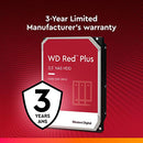 4TB Internal Hard Drive HDD - 5400 RPM, SATA 6 Gb/s, CMR, 128 MB Cache, 3.5"