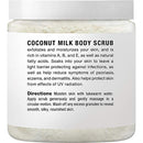 Majestic Pure Coconut Milk Body Scrub, Anti Cellulite & Exfoliator, Natural Skin Care
