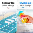 Reusable Ice Cubes For Drinks - Quick And Easy To Use  Storage Container