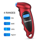 Digital Tire Pressure Gauge 150 PSI 4 Settings for Car Truck Bicycle with Backlit LCD