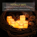 Flameless Votive Candles,Flameless Flickering Electric Fake Candle,24 Pack