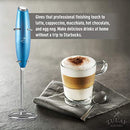 Milk Frother Handheld Foam Maker for Lattes - Whisk Drink Mixer