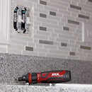 Rechargeable 4V Cordless Screwdriver with Circuit Sensor Technology, Includes 9pcs Bit