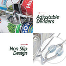 Sagler Chrome Stackable Can Organizer, Can Rack Holds up to 36 Cans