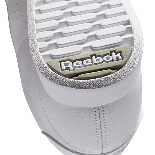 Reebok women's Princess Fashion Sneaker, White, 8.5 US