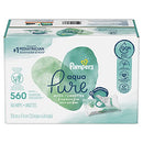 Pampers Aqua Pure Sensitive Water Baby Diaper Wipes, Hypoallergenic and Unscented