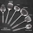 Carbon Steel Wok with Wooden Handle and Lid,using for Electric, Induction, Gas Stoves