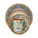 16 Piece Stoneware Dinnerware Set, Service for 4