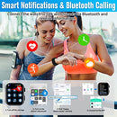 Fitness Touch Make/Answer Call Smartwatch, Waterproof Fitness Activity Tracker