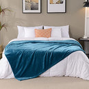 Flannel Fleece Blanket Twin Size, All Season Lightweight Super Soft Cozy Blanket for Bed