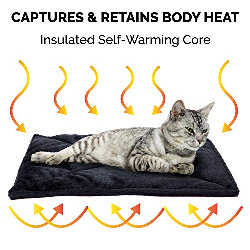 Pet Bed for Dogs and Cats -Warming Thermal Cushion Bed Pad for Crates or Kennels,