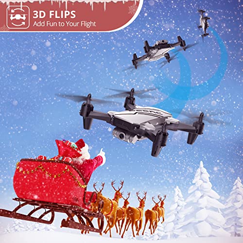 Mini Drone for Kids with 720P HD FPV Camera Remote Control Toys Gifts for Boys Girls