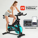 Magnetic Resistance Indoor Cycling Bike With LCD Monitor Smart Spin Bike Connect App