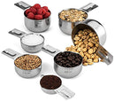 Hudson Essentials Stainless Steel Measuring Cups and Spoons Set (11 Piece Set)