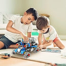 Remote Control Robot Building Kit, 2-in-1 STEM Building Blocks Robot Toys Set