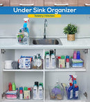Set of 8 Pantry Organizers-Includes Organizers - Clear Plastic Pantry Storage Racks