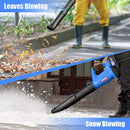 Leaf Blower Cordless Leaf Blower Electric Handheld Powerful Lightweight Variable Speed