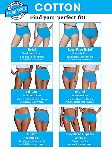 Women's Eversoft Cotton Underwear (Regular & Plus Size)