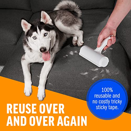 Reusable Cat and Dog Hair Remover for Furniture, Couch, Carpet, Car Seats and Bedding