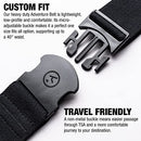 The Original Unisex Adventure Belt, Heavy Duty Elastic Webbing, Non-Metal