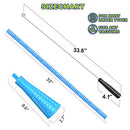 Dryer Vent Cleaner Kit Vacuum Hose Attachment Brush Lint Remover