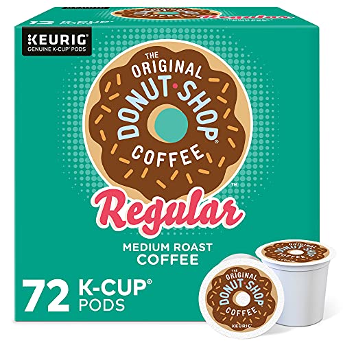 The Original Donut Shop Keurig Single-Serve K-Cup Pods, Regular Medium Roast Coffee