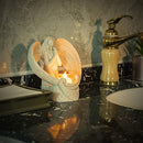 Sympathy Gift in Memory of Loved One, Angel Statue Tealight Candle Holder