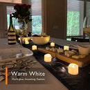 Flameless Tea Lights Candles, Last 5days Longer Battery Operated LED Votive Candles