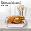 Aluminum Pans 9x13 Disposable Foil Pans (30 Pack) - Half Size Steam Table