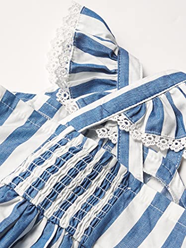 Jessica Simpson Girls' Baby Dress, Stripe, 3-6M