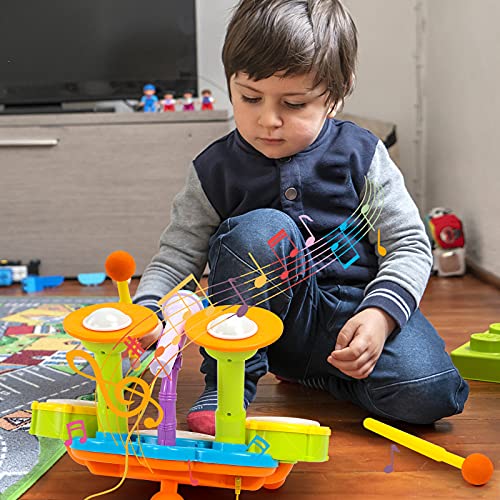 Drum Set Toddler Musical Instruments Toys for Toddlers 1-3 Year Old