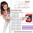TUSEASY Piggy Bank, Birthday Toys Gifts for 3 4 5 6 7 8 9 10 Year Old Boys Girls,