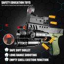 Toy Gun,Soft Foam Bullets, Soft Bullet Toy Gun,Cool Toy Pistol.with 60 Pcs EVA Darts