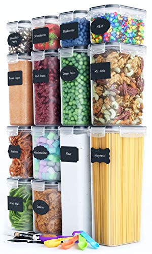 Food Storage Container Set - 14 PC - Kitchen & Pantry Organization