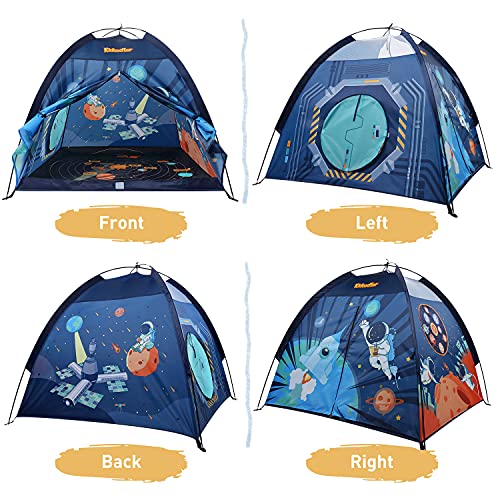 Space World Kids Play Tent, Indoor & Outdoor Tent Playhouse for Boys, Girls & Children