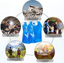Collapsible Water Tank Container 4 Pack 1.3 Gallon/5L Portable Folding Water Bag