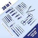30-Piece Manicure Set Professional Nail Clipper Set Manicure Kit Stainless Steel