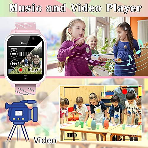 Kids Smart Watch Boys Girls - Smart Watch for Kids Dual Camera