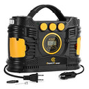 Air Compressor Tire Inflator, Portable 12V DC/120V AC Tire Pump