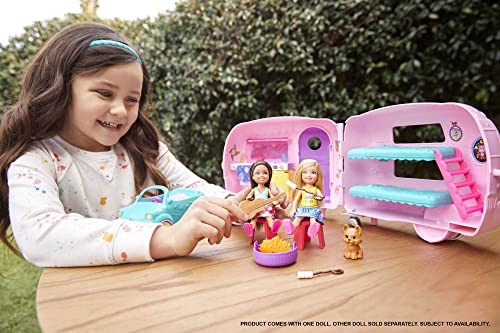 Barbie Toys, Camper Playset with Chelsea Doll and Accessories