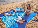 Beach Blanket Sandproof, Beach Mat, Big & Compact Sand Free Mat Quick Drying,