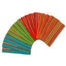 Simpli-Magic 79335 Kitchen Dish Towels, 16x27 Inches, Salsa Stripe, 8 Pack, Multi